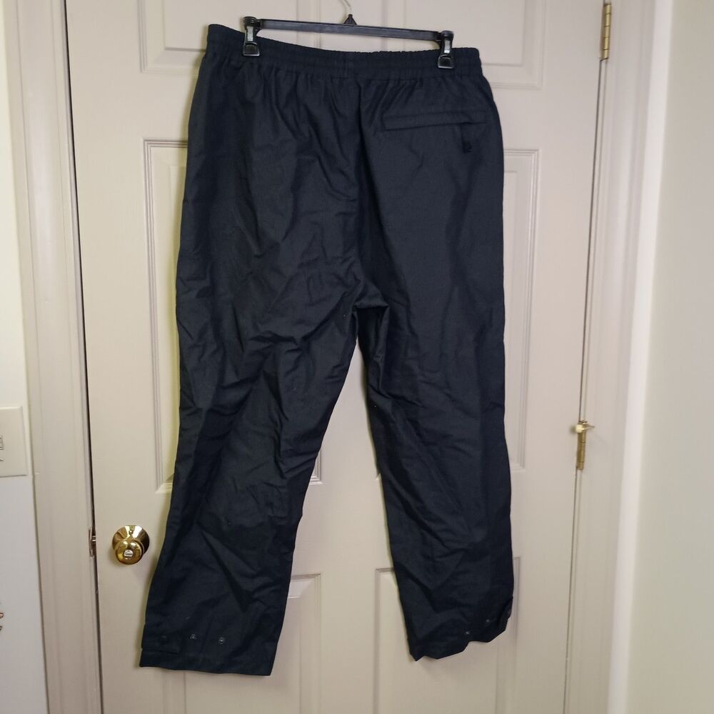 Cabellas Men Nylon Pants Size 2XL Black Camping Hiking Outdoors Stretched Waist - Picture 2 of 7